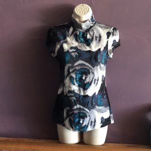 2 Express short sleeved, turtleneck shirts